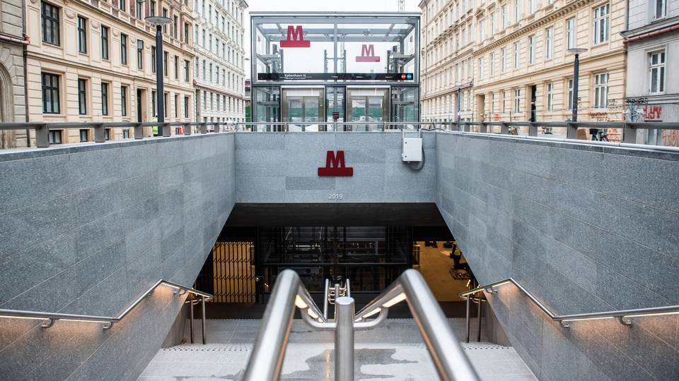 Metrostation i København